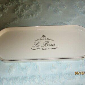 Le Bain-  Ceramic Bathroom Tray